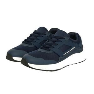 Crosshatch Mens Holywell Flyknit Sneakers / Navy/White